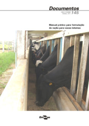 Thumbnail de Manual prático para formulação de ração para vacas leiteiras.