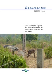 Thumbnail de Café com leite: o perfil dos produtores rurais de Machadinho d'Oeste, RO, em 2008.