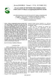Thumbnail de Evalutation of methods for germination induction in Mimosa caesalpiniaefolia Benth. Seeds.