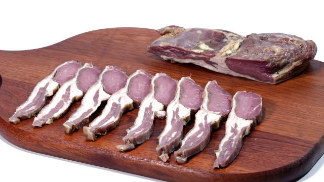 Imagem de Processo de produção de Oveicon - bacon de carne ovina