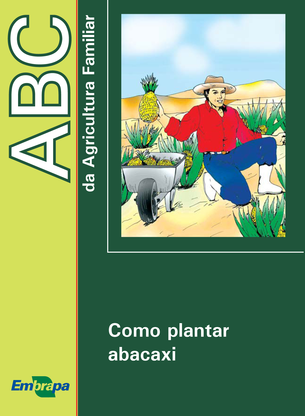 Capa de livro da coleção ABC da Agricultura Familiar